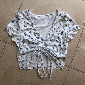 Flattering floral top